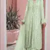 DS 001255 Green color Georgette Embroidered Sequence Salwar Suit Casual, Wedding, Party, Festive, Events . Expected Delivery  4-6 Working Days @1999/- | Salwar suit, Casual Suits, Creative suits, Designer Suits, Palazzo Suits, Party Wear Suits, Patiala Suits, Straight Suits