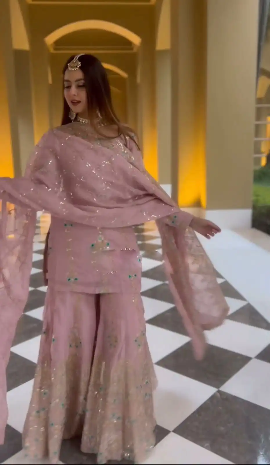 VLM 148 Pink color Foix Georgette Embroidery Salwar Suit Casual, Wedding, Party, Festive, Events . Expected Delivery  4-6 Working Days @2299/- | Jump Suits, Salwar suit, Casual Suits, Creative suits, Designer Suits, Palazzo Suits, Party Wear Suits, Patiala Suits, Straight Suits