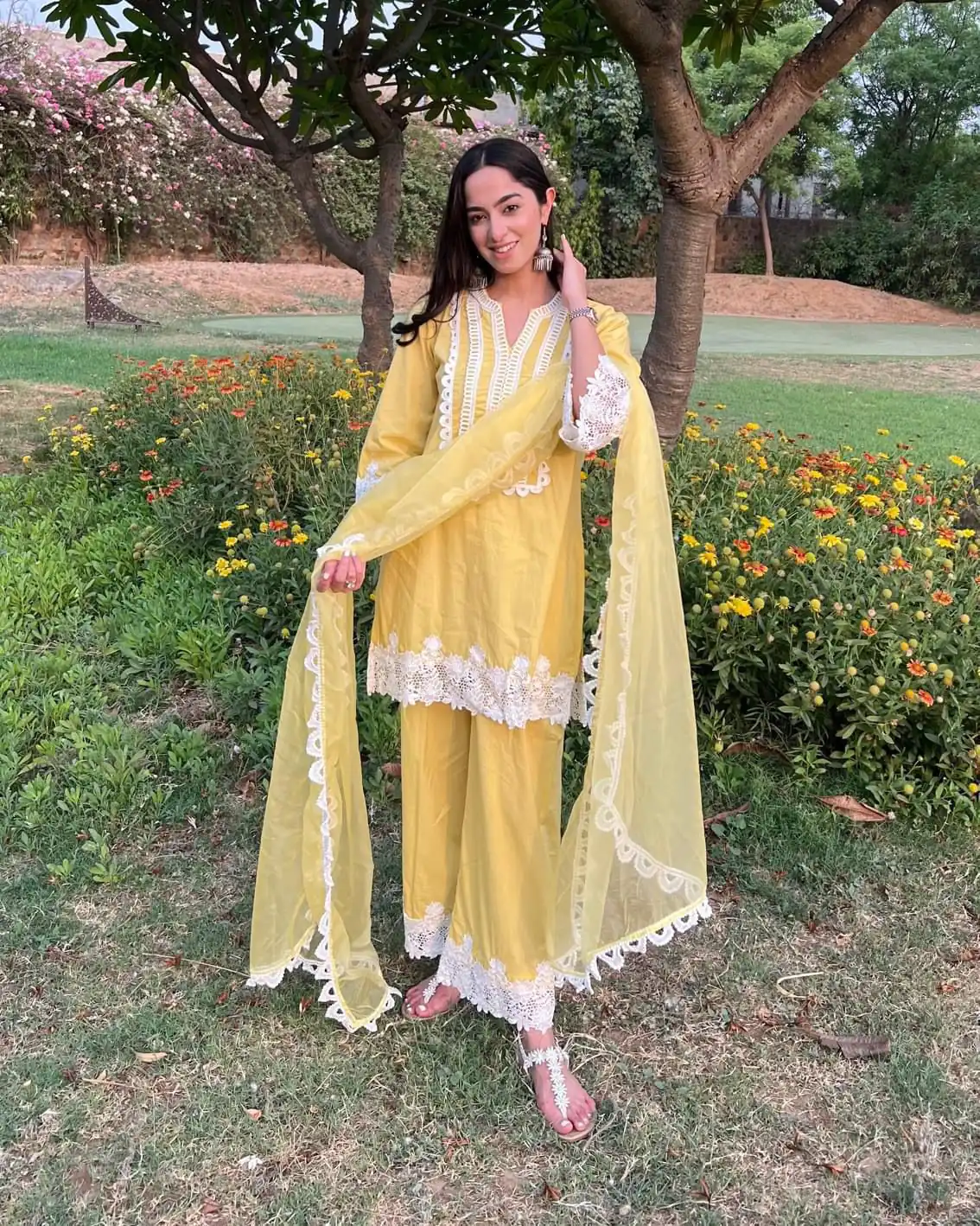 ST 160 Yellow Color Chine Stitched Less Work Salwar Suit Casual, Wedding, Party, Festive, Events Etc. Expected Delivery 4-6 Working Days @1899/- | Salwar suit, Casual Suits, Creative suits, Designer Suits, Palazzo Suits, Party Wear Suits, Patiala Suits, Straight Suits