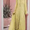 DS 001255 Yellow  color Georgette Embroidered Sequence Salwar Suit Casual, Wedding, Party, Festive, Events . Expected Delivery  4-6 Working Days @1999/- | Salwar suit, Casual Suits, Creative suits, Designer Suits, Palazzo Suits, Party Wear Suits, Patiala Suits, Straight Suits