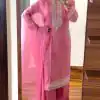 SRK 5159 Pink Color Pure Chinnon Silk Embroidery Coding Dori Salwar Suit Wedding, Party, Festive, Events Expected Delivery 4-6 Working Days @ 1899/- | Jump Suits, Salwar suit, Casual Suits, Creative suits, Designer Suits, Palazzo Suits, Party Wear Suits, Patiala Suits, Straight Suits