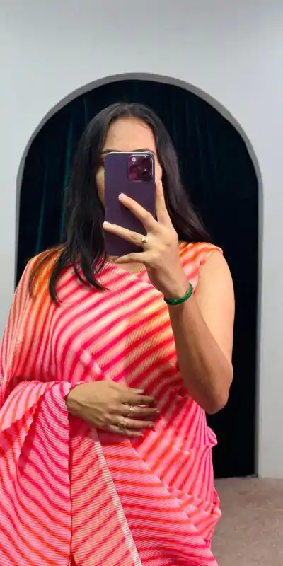 ST 1051 Pink Color Georgette Digital Printed Ruffle Work Saree Casual, Wedding, Party, Festive, Events Etc. Expected Delivery 4-6 Working Days @1849/- | Designer Sarees, Sarees, Bollywood Sarees, Creative Sarees, Embroidered Sarees, Ethnic Saree, Modern Digital sarees, Party Wear Sarees