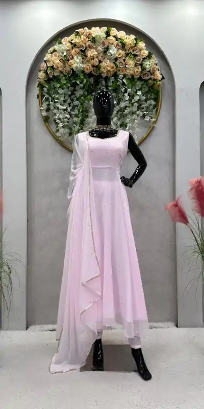 RTC 5711 Pink Color Georgette Handwork Diamond Work Salwar Suit Casual, Party Wear, Traditional Wear, Wedding Wear, Events Etc.@1999/- | Salwar suit, Casual Suits, Creative suits, Designer Suits, Palazzo Suits, Party Wear Suits, Patiala Suits, Straight Suits