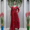 KD 1457 Red Color Muslin Digital Print With Hand Work Salwar Suit Casual, Party, Festive, Events Wedding Etc.  Expected Delivery 4-6 Working Days @2049/- | Salwar suit, Casual Suits, Creative suits, Designer Suits, Palazzo Suits, Party Wear Suits, Straight Suits