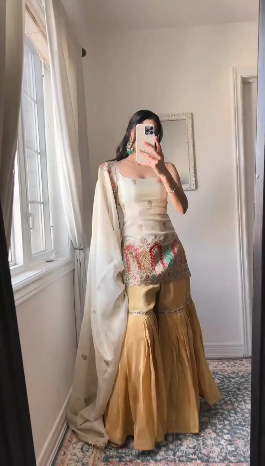 SRK 5150 White Color Pure Chinnon Silk Embroidery Sequence Salwar Suit Wedding, Party, Festive, Events Expected Delivery 4-6 Working Days @ 1999/- | Jump Suits, Salwar suit, Casual Suits, Creative suits, Designer Suits, Palazzo Suits, Party Wear Suits, Patiala Suits, Straight Suits