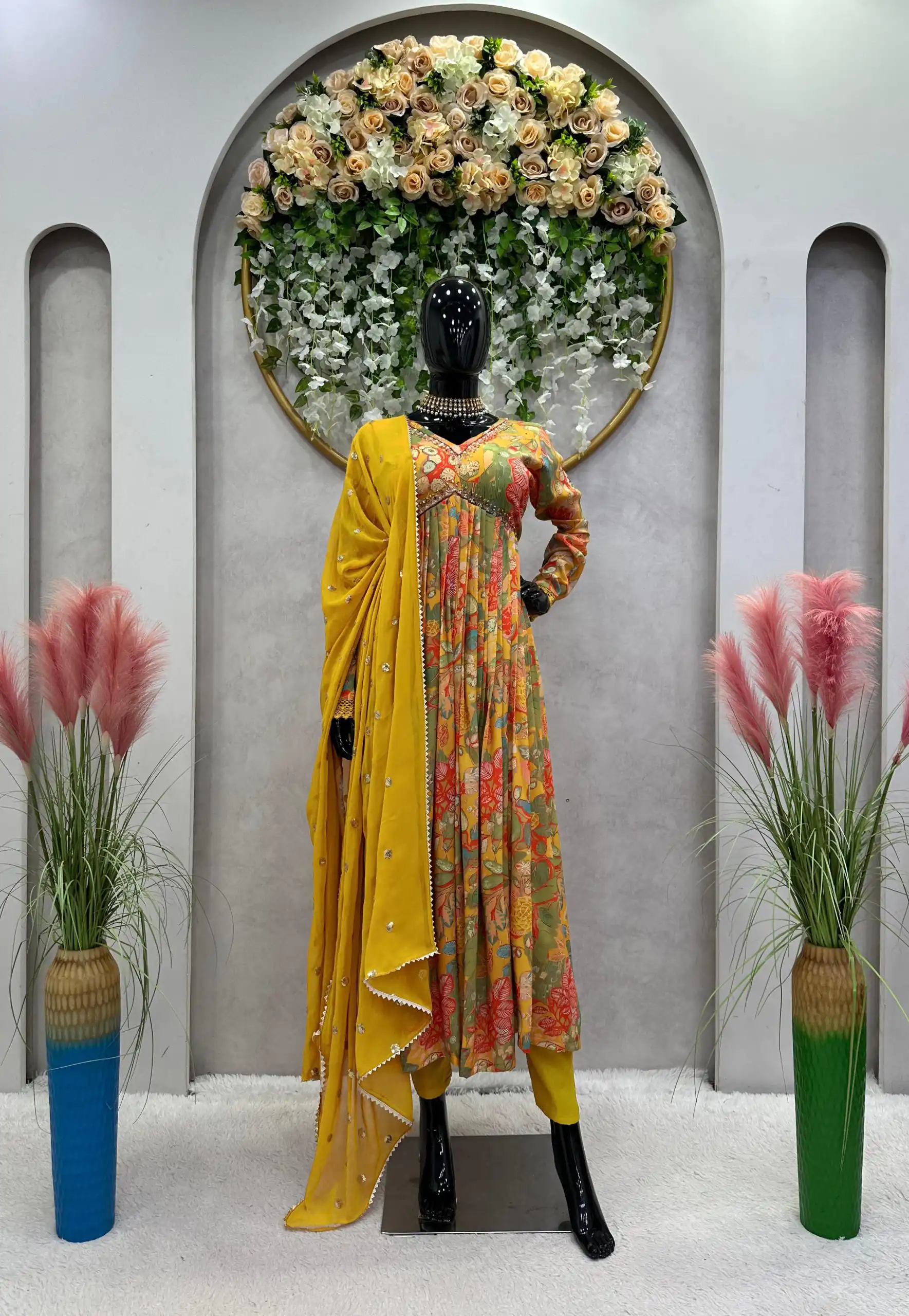 KD 1458 Yellow Color Muslin Digital Print With Hand Work Salwar Suit Casual, Party, Festive, Events Wedding Etc.  Expected Delivery 4-6 Working Days @2049/- | Salwar suit, Casual Suits, Creative suits, Designer Suits, Palazzo Suits, Party Wear Suits, Straight Suits