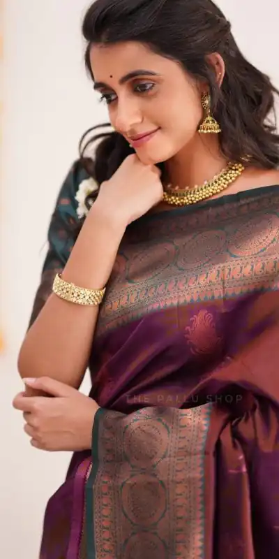 SC Morpich Maroon Color Soft Silk Pink Zari Design Spread Shine Various Saree , Party Wear, Events, Festivals Expected Delivery 4-6 Working Days 1499/- | Designer Sarees, Sarees, Bollywood Sarees, Creative Sarees, Embroidered Sarees, Ethnic Saree, Modern Digital sarees, Party Wear Sarees