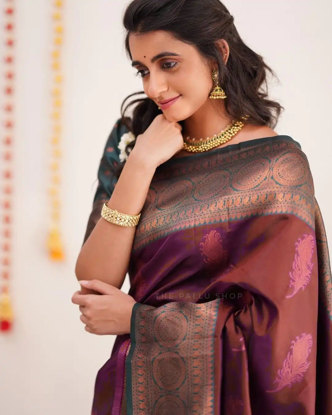 SC Morpich Maroon Color Soft Silk Pink Zari Design Spread Shine Various Saree , Party Wear, Events, Festivals Expected Delivery 4-6 Working Days 1499/- | Designer Sarees, Sarees, Bollywood Sarees, Creative Sarees, Embroidered Sarees, Ethnic Saree, Modern Digital sarees, Party Wear Sarees