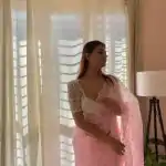  AC ARROW Pink Color Organza Embroidery Thread Work Saree Casual, Wedding, Festive, Events Expected Delivery 4-6 Working Days @2099/- | Designer Sarees, Sarees, Bollywood Sarees, Creative Sarees, Embroidered Sarees, Ethnic Saree, Modern Digital sarees, Party Wear Sarees