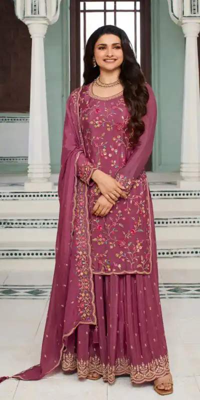 FC AVANTI Pink Color Chinon Embroidery Multi Work Salwar Suit Wedding, Party, Festive events, etc. Expected Delivery 4-6 Working Days @2899/- | Casual Suits, Jump Suits, Salwar suit, Creative suits, Designer Suits, Palazzo Suits, Party Wear Suits, Patiala Suits, Straight Suits