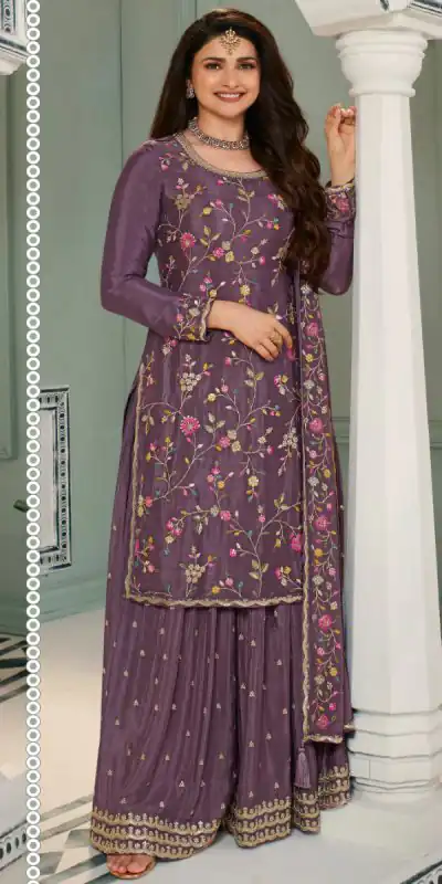 FC AVANTI Purple Color Chinon Embroidery Multi Work Salwar Suit Wedding, Party, Festive events, etc. Expected Delivery 4-6 Working Days @2899/- | Casual Suits, Jump Suits, Salwar suit, Creative suits, Designer Suits, Palazzo Suits, Party Wear Suits, Patiala Suits, Straight Suits
