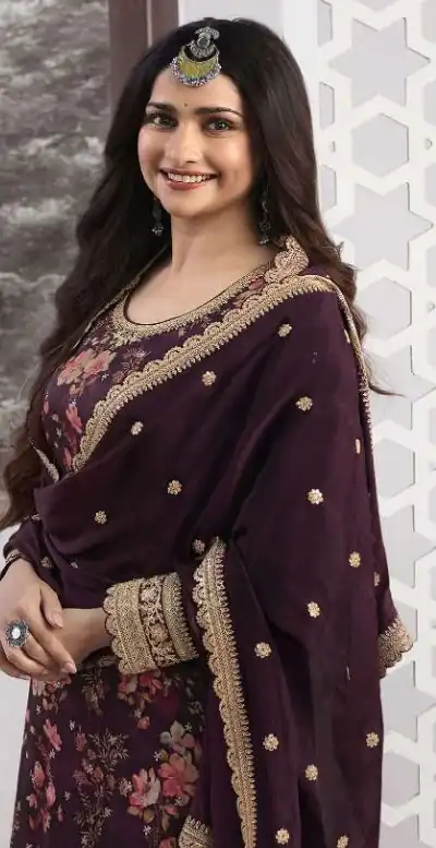 FC Swara 65581 Purple Color Vichitra Digital Print Embroidery Salwar Suit Wedding, Party, Festive events, etc.  Expected Delivery  4-6 Working Days @2699/- | Casual Suits, Jump Suits, Salwar suit, Creative suits, Designer Suits, Palazzo Suits, Party Wear Suits, Patiala Suits, Straight Suits