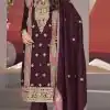 FC MARIA 1072 Wine Color Vichitra Embroidery Codding Sequence Salwar Suit Wedding, Party, Festive events, etc.  Expected Delivery  4-6 Working Days @2149/- | Salwar suit, Casual Suits, Creative suits, Designer Suits, Palazzo Suits, Party Wear Suits, Patiala Suits, Straight Suits