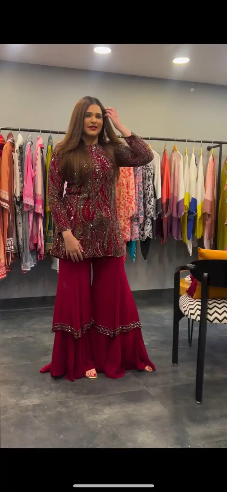BE 257 Red Color Georgette Sequence Embroidery Salwar Suit Wedding, Party, Festive events, etc.  Expected Delivery  4-6 Working Days @2399/- | Salwar suit, Casual Suits, Creative suits, Designer Suits, Palazzo Suits, Party Wear Suits, Patiala Suits, Straight Suits