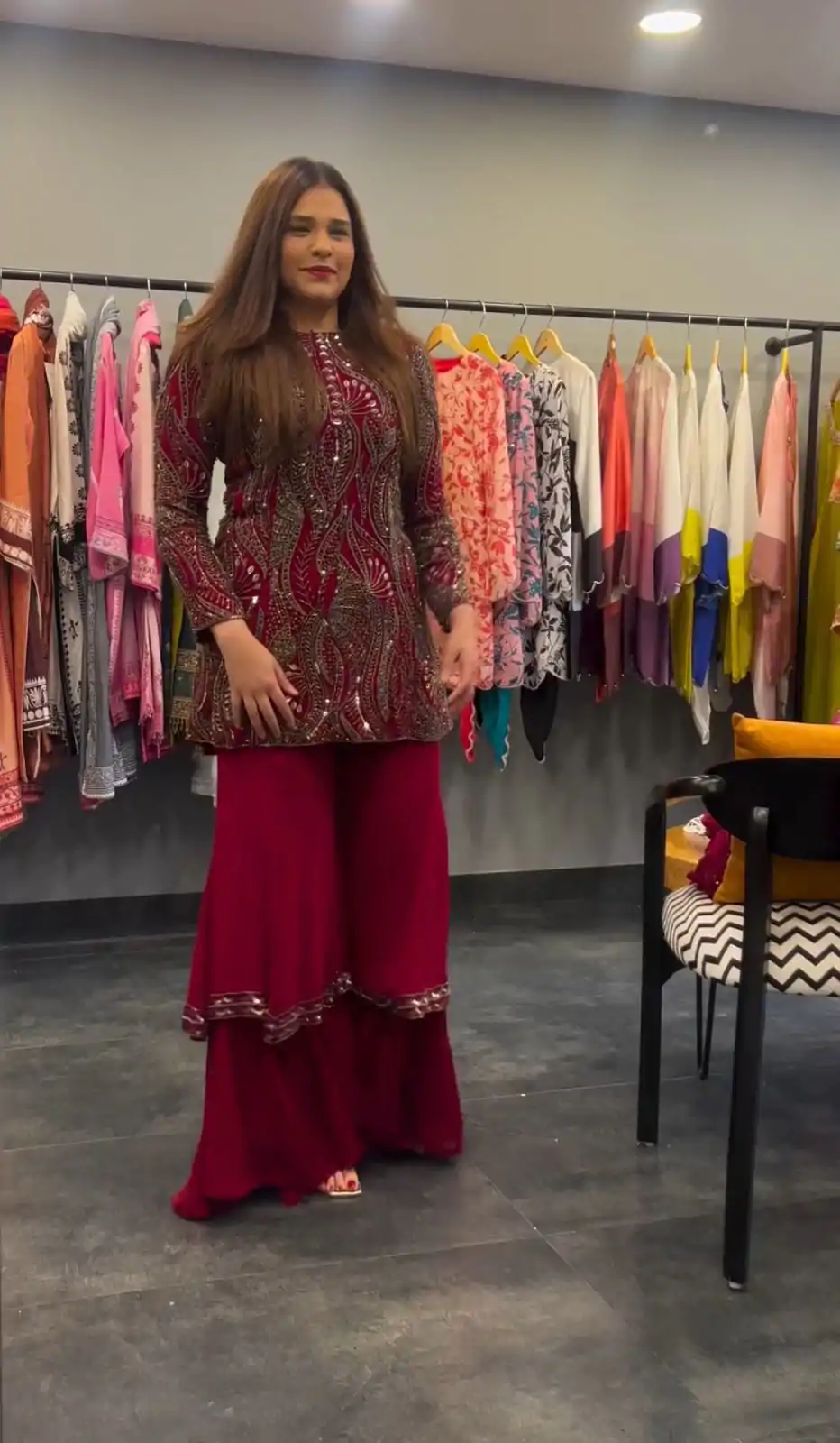 BE 257 Red Color Georgette Sequence Embroidery Salwar Suit Wedding, Party, Festive events, etc.  Expected Delivery  4-6 Working Days @2399/- | Salwar suit, Casual Suits, Creative suits, Designer Suits, Palazzo Suits, Party Wear Suits, Patiala Suits, Straight Suits