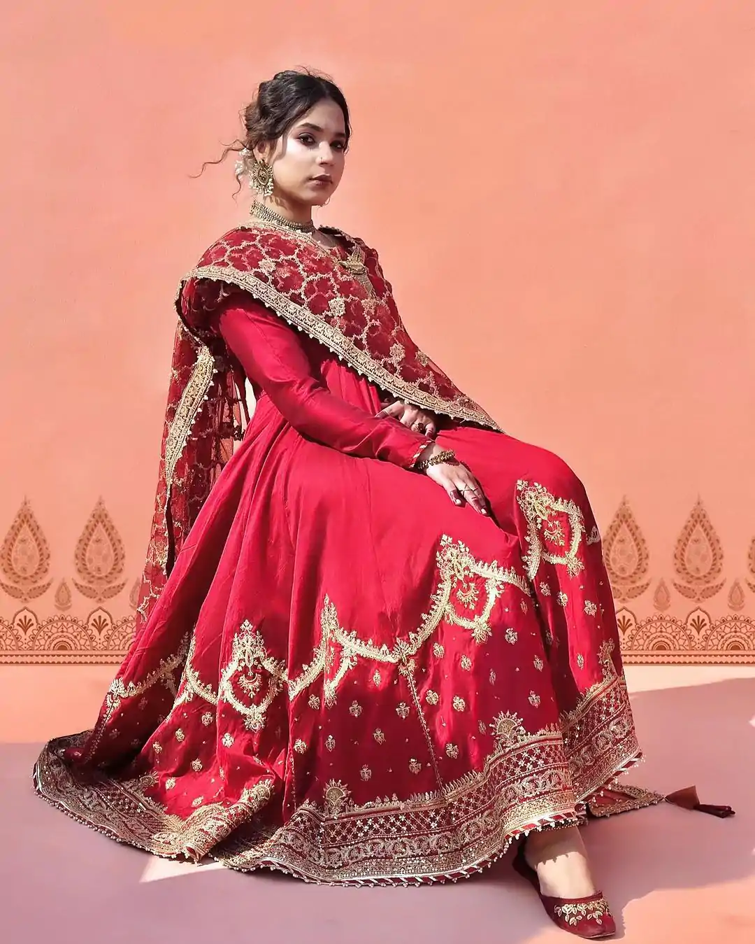  ZSR 3063 Red Color Georgette Embroidery Sequence Salwar Suit Casual, Wedding, Festive, Events Expected Delivery 4-6 Working Days @2049/- | Jump Suits, Salwar suit, Casual Suits, Creative suits, Designer Suits, Palazzo Suits, Party Wear Suits, Patiala Suits, Straight Suits