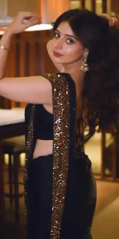 KD 477 Black Color Faux Georgette Thread Sequence Work Saree Casual, Party Wear, Wedding, Events Etc. Expected Delivery 4-6 Working Days @1799/- | Designer Sarees, Sarees, Bollywood Sarees, Creative Sarees, Embroidered Sarees, Ethnic Saree, Modern Digital sarees, Party Wear Sarees