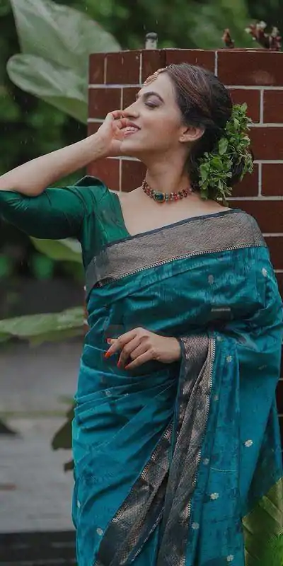 KP 5058 Blue Color Soft Lilan Slab Weaving Work Saree Casual, Party Wear, Wedding, Events Etc. Expected Delivery 4-6 Working Days @1499/- | Designer Sarees, Sarees, Bollywood Sarees, Creative Sarees, Embroidered Sarees, Ethnic Saree, Modern Digital sarees, Party Wear Sarees