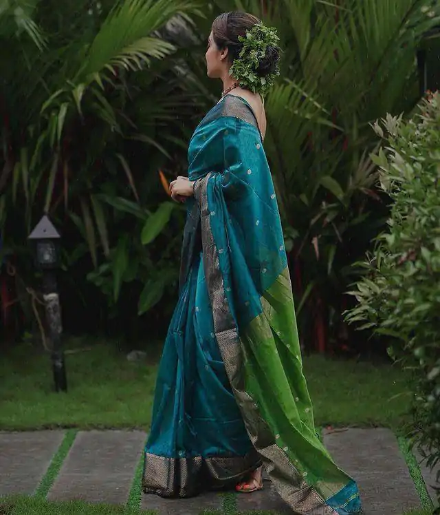 KP 5058 Blue Color Soft Lilan Slab Weaving Work Saree Casual, Party Wear, Wedding, Events Etc. Expected Delivery 4-6 Working Days @1499/- | Designer Sarees, Sarees, Bollywood Sarees, Creative Sarees, Embroidered Sarees, Ethnic Saree, Modern Digital sarees, Party Wear Sarees