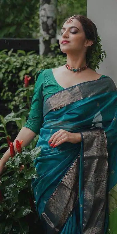 KP 5058 Blue Color Soft Lilan Slab Weaving Work Saree Casual, Party Wear, Wedding, Events Etc. Expected Delivery 4-6 Working Days @1499/- | Designer Sarees, Sarees, Bollywood Sarees, Creative Sarees, Embroidered Sarees, Ethnic Saree, Modern Digital sarees, Party Wear Sarees