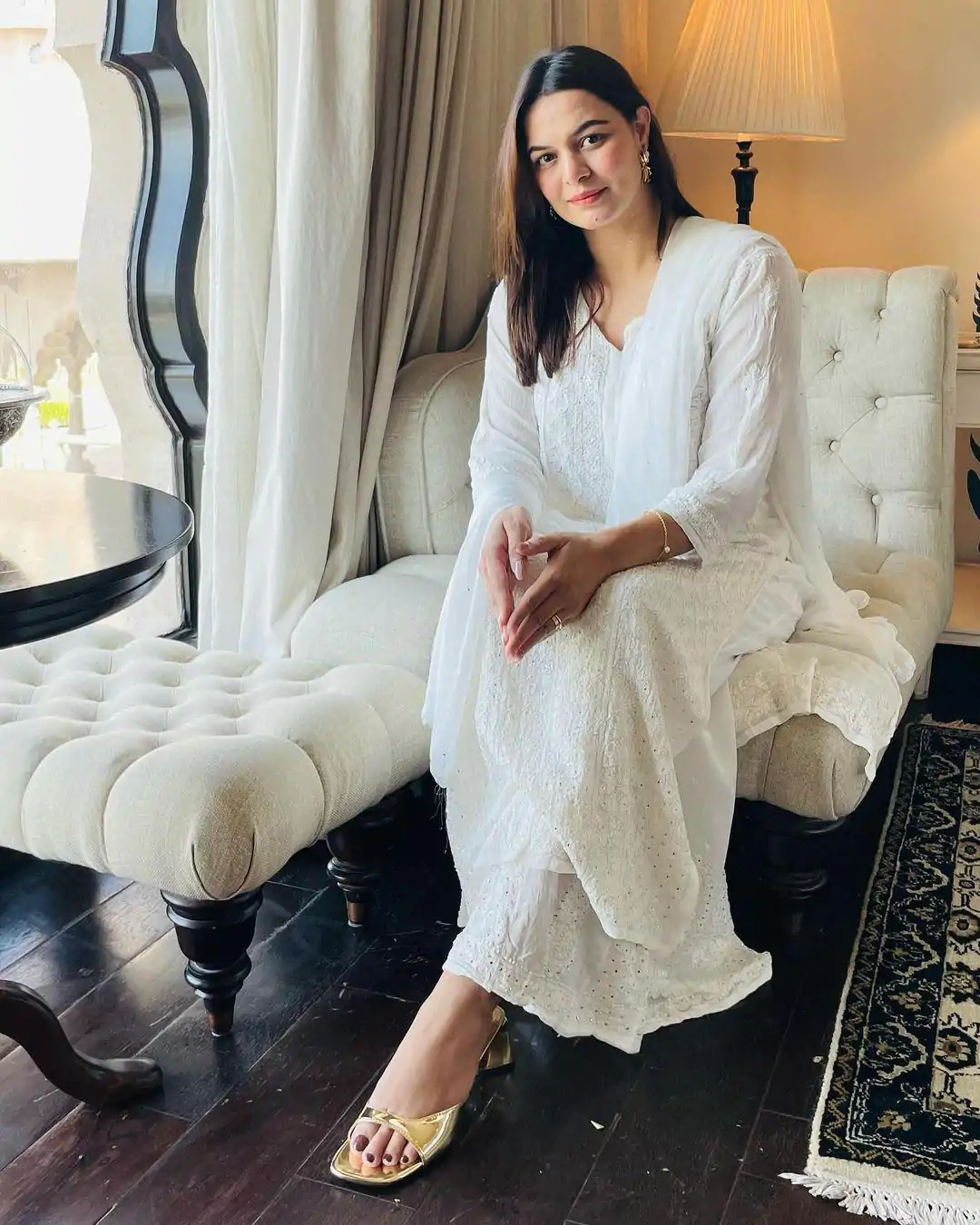 BE 246 White Color Delta Cotton Thread Embroidery Salwar Suit Wedding, Party, Festive events, etc.  Expected Delivery  4-6 Working Days @1999/- | Salwar suit, Casual Suits, Creative suits, Designer Suits, Palazzo Suits, Party Wear Suits, Patiala Suits, Straight Suits