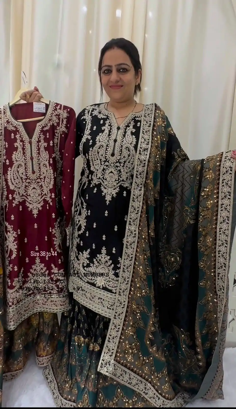 SSR 471 Black Color Georgette Embroidery Sequence Salwar Suit Wedding, Party, Festive, Events Expected Delivery 4-6 Working Days @ 2449/- Only | Salwar suit, Casual Suits, Creative suits, Designer Suits, Party Wear Suits, Straight Suits