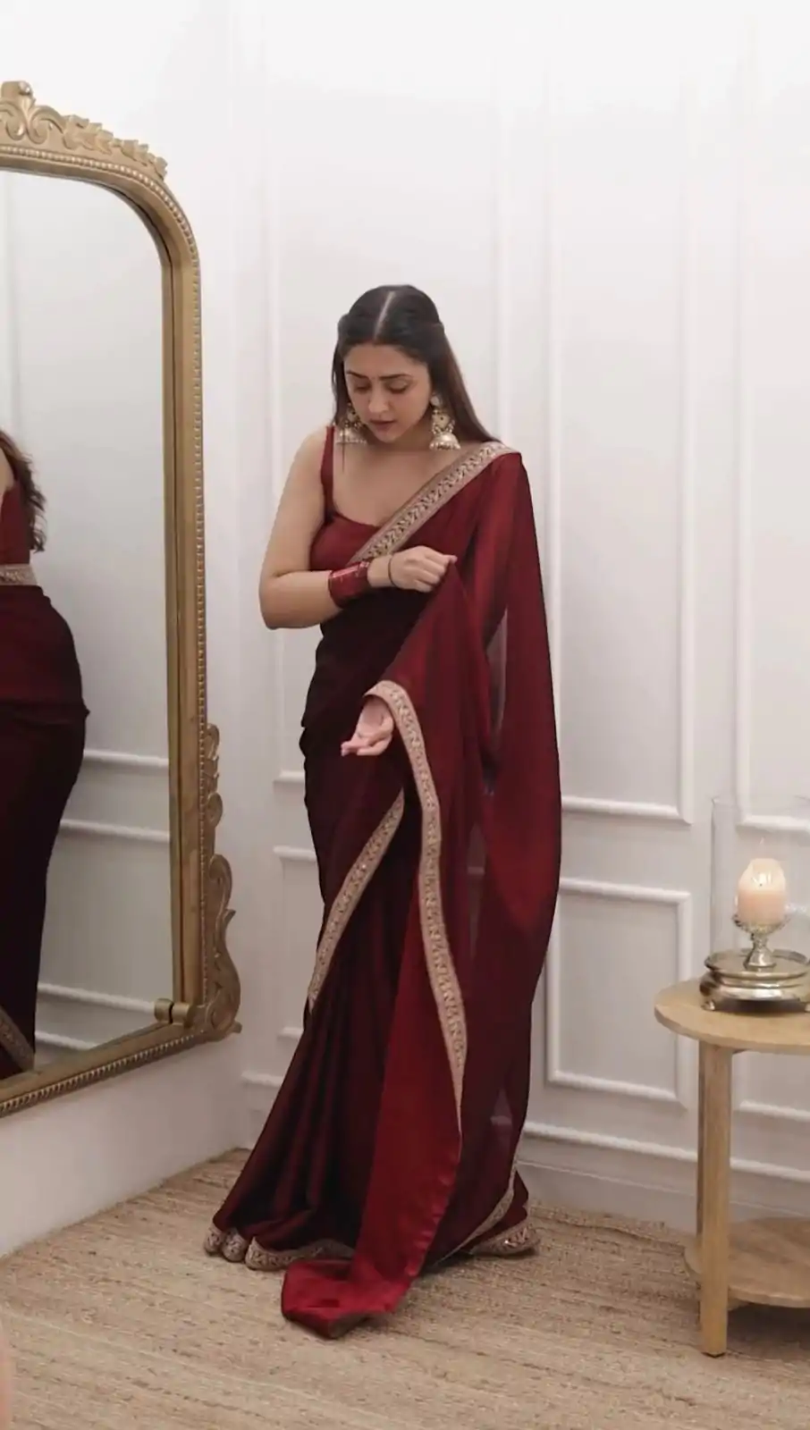 KD 480 Maroon Color Tabby Silk Thread Sequence Work Saree Casual, Party Wear, Wedding, Events Etc. Expected Delivery 4-6 Working Days @1799/- | Designer Sarees, Sarees, Bollywood Sarees, Creative Sarees, Embroidered Sarees, Ethnic Saree, Modern Digital sarees, Party Wear Sarees