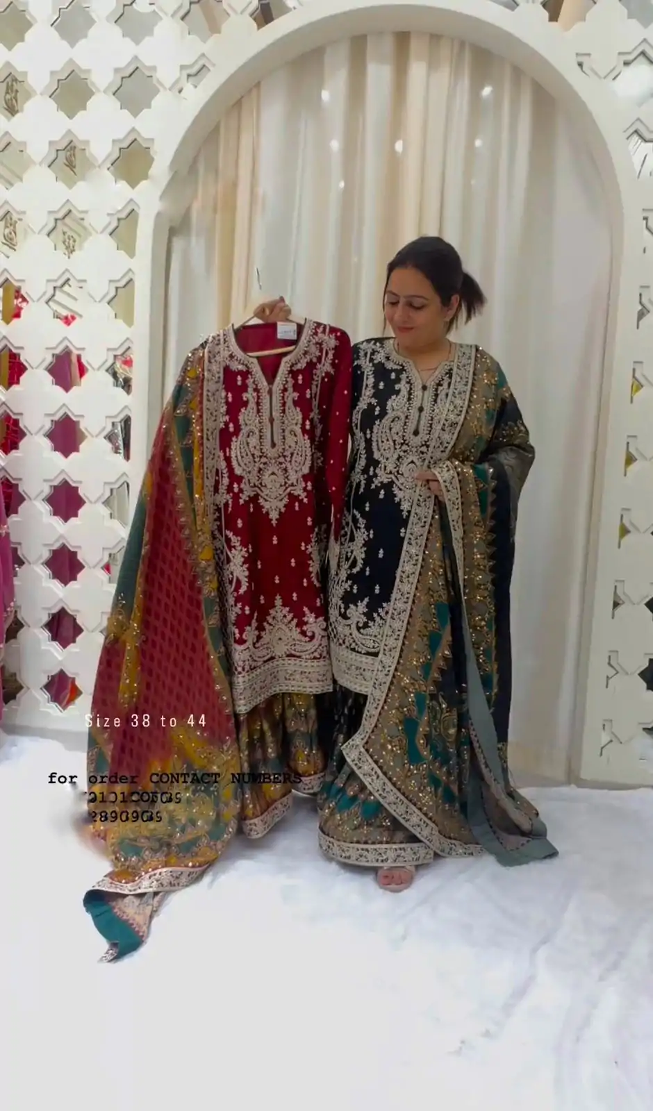 SSR 471 Red Color Georgette Embroidery Sequence Salwar Suit Wedding, Party, Festive, Events Expected Delivery 4-6 Working Days @ 2449/- Only | Salwar suit, Casual Suits, Creative suits, Designer Suits, Party Wear Suits, Straight Suits