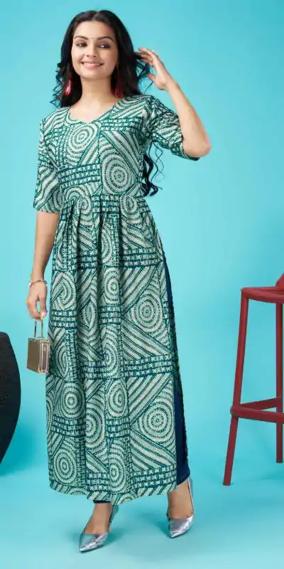 MC 1020 Green Color Rayon Foil Print With Dori Pattern Gown Casual, Party Wear, Wedding, Events, Festivals Wear Expected Delivery 4-6 Working Days @1369/- | Gowns, Bollywood Gowns, Creative Gowns, Designer Gowns, Embroidered Gowns, Party Wear Gowns