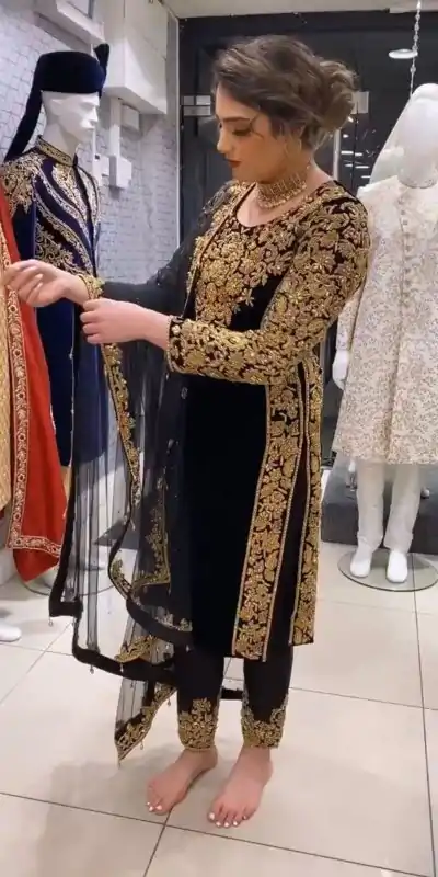 KD 1264 Black Color Georgette Digital Printed Work Salwar Suit Casual, Party, Festive, Events Wedding Etc.  Expected Delivery 4-6 Working Days @1999/- | Salwar suit, Casual Suits, Creative suits, Designer Suits, Palazzo Suits, Party Wear Suits, Straight Suits