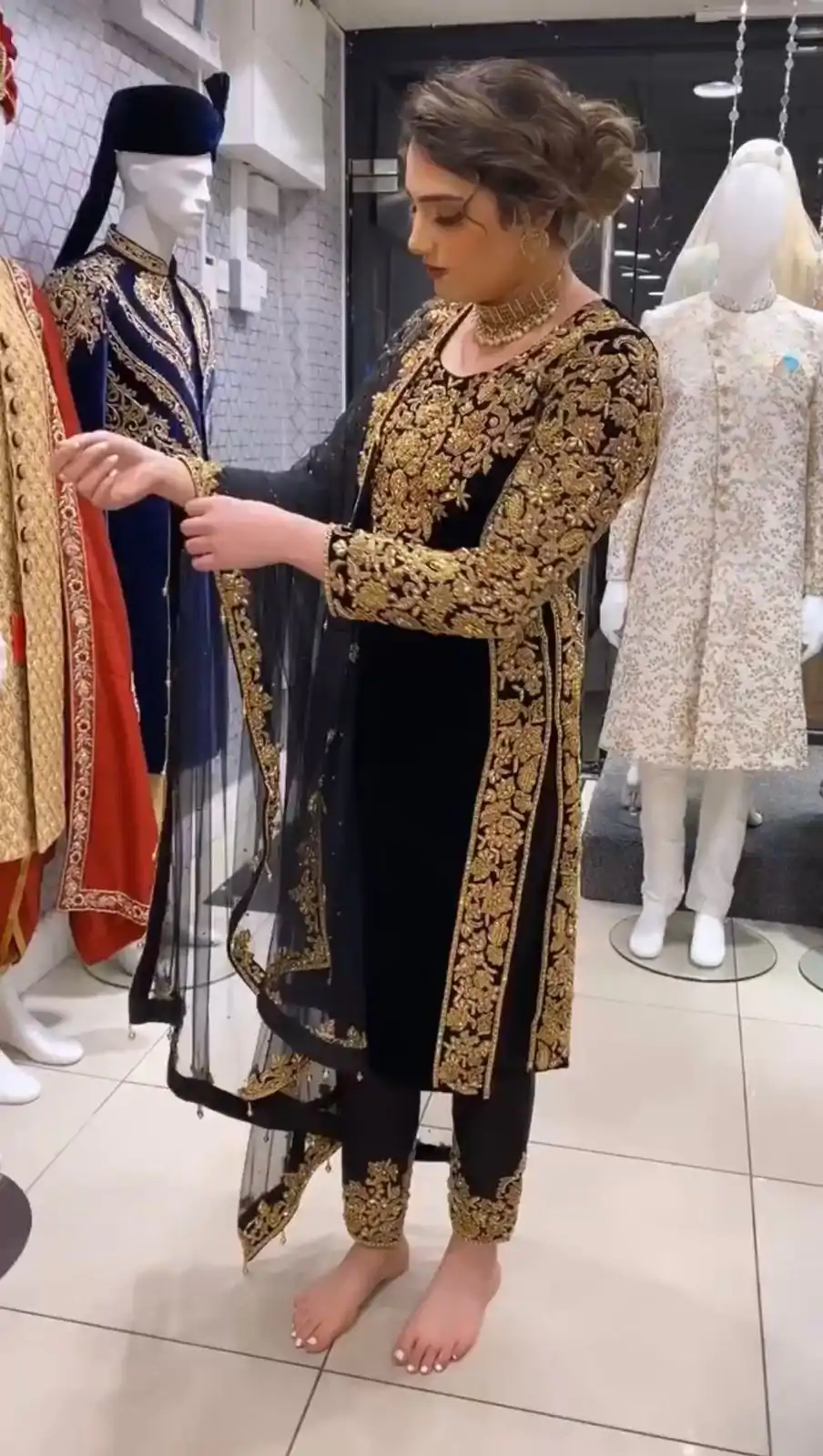 KD 1264 Black Color Georgette Digital Printed Work Salwar Suit Casual, Party, Festive, Events Wedding Etc.  Expected Delivery 4-6 Working Days @1999/- | Salwar suit, Casual Suits, Creative suits, Designer Suits, Palazzo Suits, Party Wear Suits, Straight Suits
