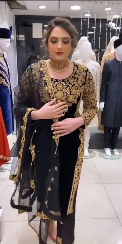 KD 1264 Black Color Georgette Digital Printed Work Salwar Suit Casual, Party, Festive, Events Wedding Etc.  Expected Delivery 4-6 Working Days @1999/- | Salwar suit, Casual Suits, Creative suits, Designer Suits, Palazzo Suits, Party Wear Suits, Straight Suits