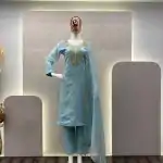 BE 244 Blue Color Organza Cording Embroidery Salwar Suit Wedding, Party, Festive events, etc.  Expected Delivery  4-6 Working Days @1999/- | Salwar suit, Casual Suits, Creative suits, Designer Suits, Palazzo Suits, Party Wear Suits, Patiala Suits, Straight Suits