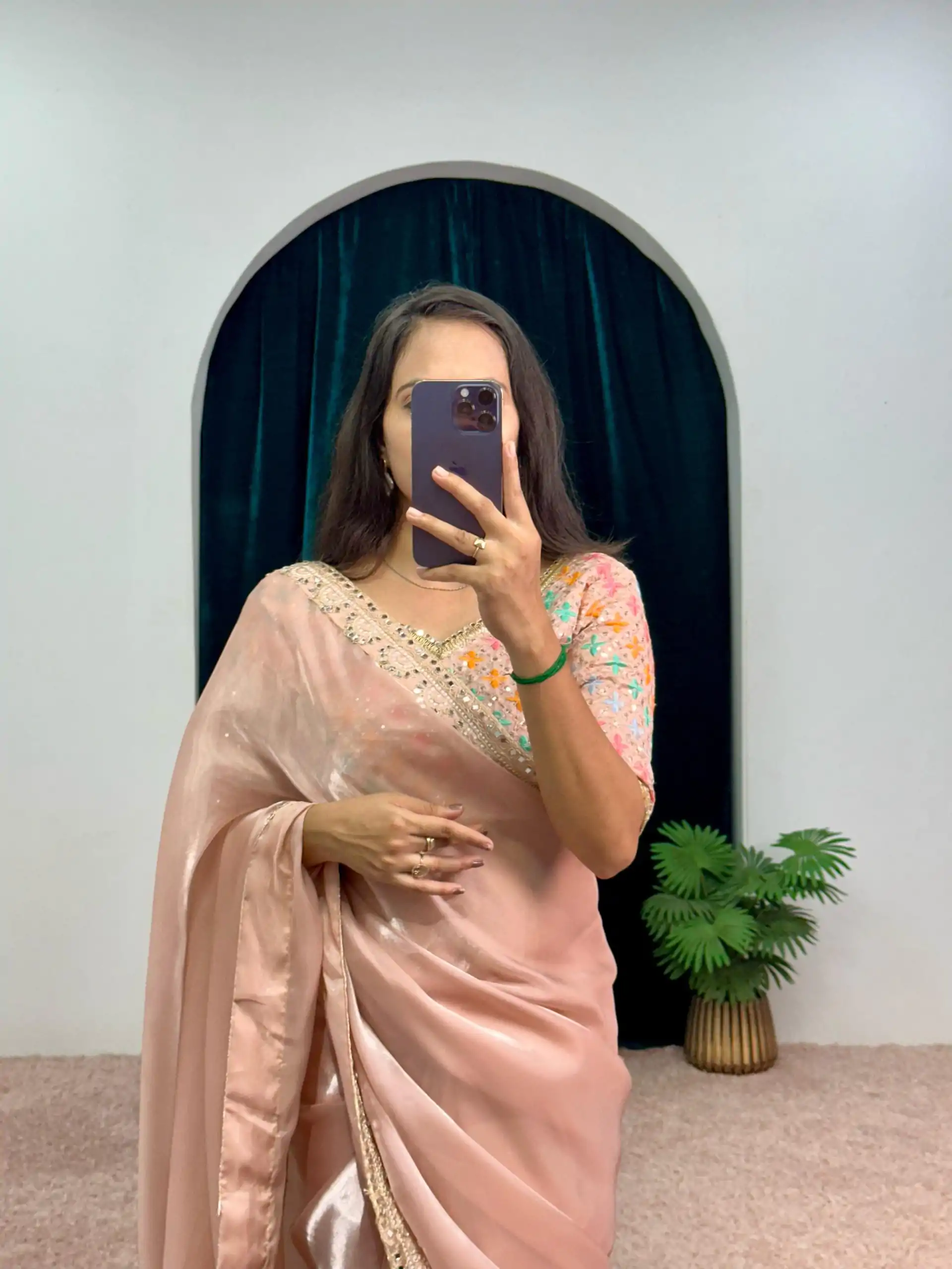 ST 473 Dusty Color Jimmy Choo Embroidery Sequins Saree Casual, Wedding, Party, Festive, Events Etc. Expected Delivery 4-6 Working Days @2449/- | Designer Sarees, Sarees, Bollywood Sarees, Creative Sarees, Embroidered Sarees, Ethnic Saree, Modern Digital sarees, Party Wear Sarees