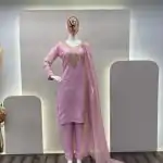 BE 244 Pink Color Organza Cording Embroidery Salwar Suit Wedding, Party, Festive events, etc.  Expected Delivery  4-6 Working Days @1999/- | Salwar suit, Casual Suits, Creative suits, Designer Suits, Palazzo Suits, Party Wear Suits, Patiala Suits, Straight Suits