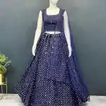 RC 241 Royal Blue Color Heavy Georgette Embroidery Sequins Lehenga Choli Casual, Party Wedding, Festive, Events Etc. Delivery  4-6 Working Days 1999/- | Lehenga, Bollywood Lehenga, Creative Lehenga, Designer Lehenga, Embroidered Lehenga, Party Wear Lehenga