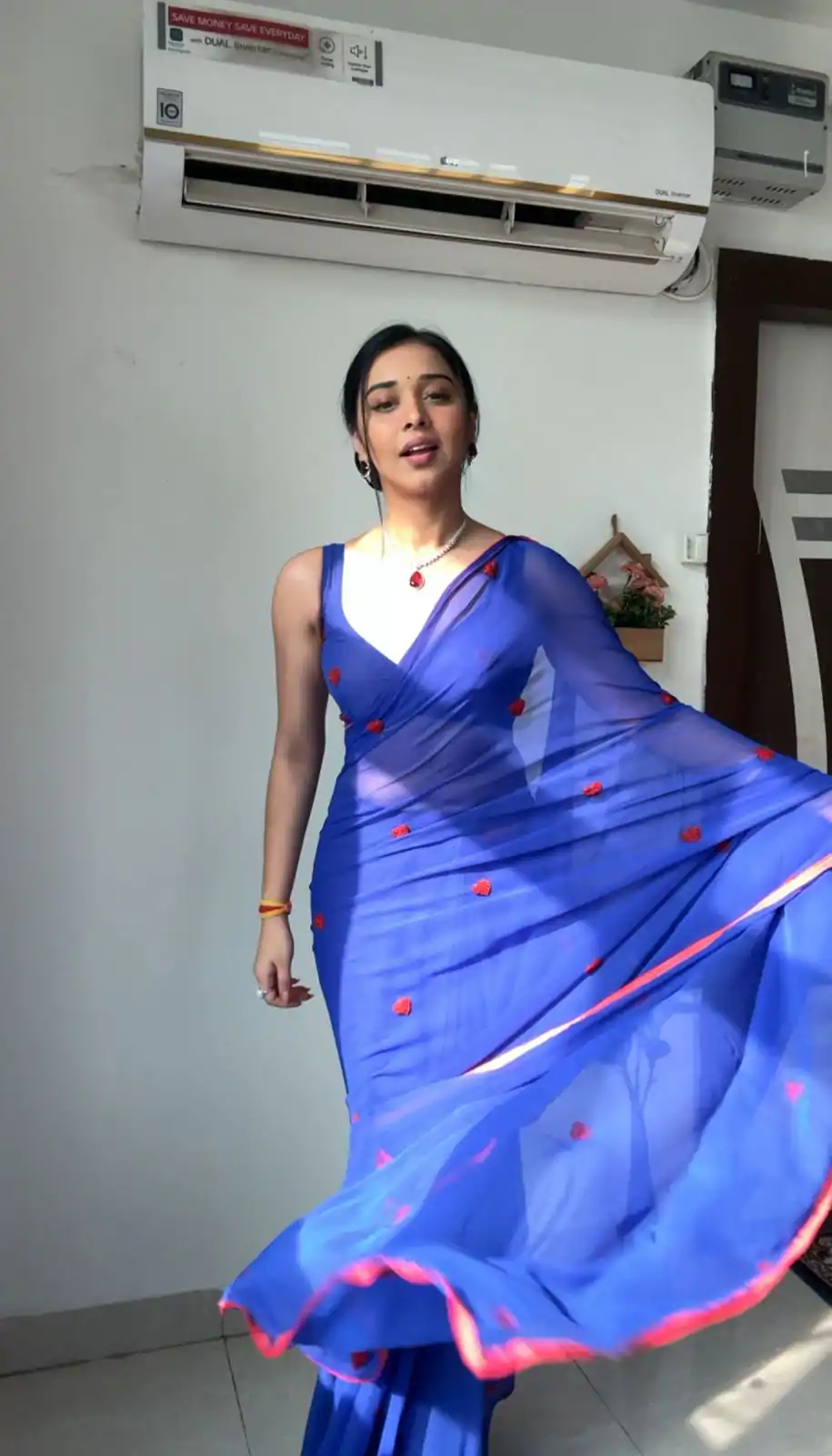  SC 288 Royal Blue Color Pure Soft Georgette Silk Design All Over Saree , Party Wear, Events, Festivals Expected Delivery 4-6 Working Days 1599/- | Designer Sarees, Sarees, Bollywood Sarees, Creative Sarees, Embroidered Sarees, Ethnic Saree, Modern Digital sarees, Party Wear Sarees