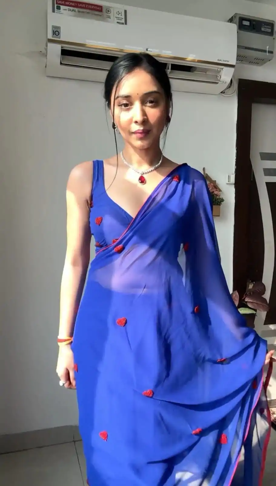   SC 288 Royal Blue Color Pure Soft Georgette Silk Design All Over Saree , Party Wear, Events, Festivals Expected Delivery 4-6 Working Days 1599/- | Designer Sarees, Sarees, Bollywood Sarees, Creative Sarees, Embroidered Sarees, Ethnic Saree, Modern Digital sarees, Party Wear Sarees