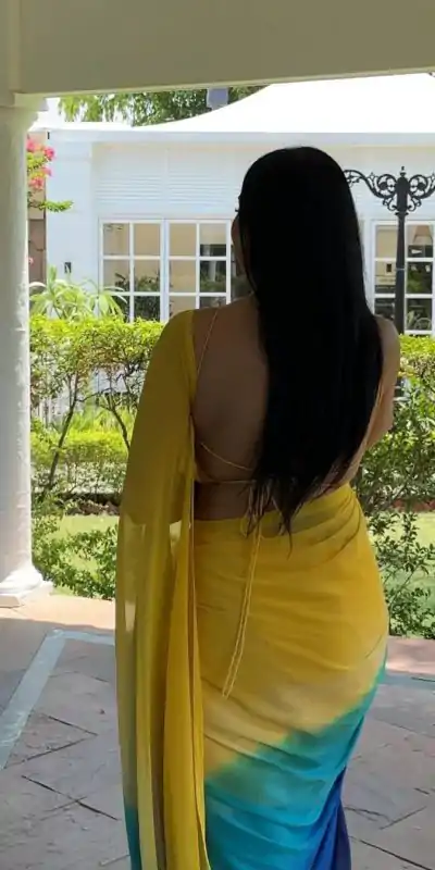 SC 277 Yellow Color Pure Soft Georgette Silk Design All Over Saree , Party Wear, Events, Festivals Expected Delivery 4-6 Working Days 1599/- | Designer Sarees, Sarees, Bollywood Sarees, Creative Sarees, Embroidered Sarees, Ethnic Saree, Modern Digital sarees, Party Wear Sarees