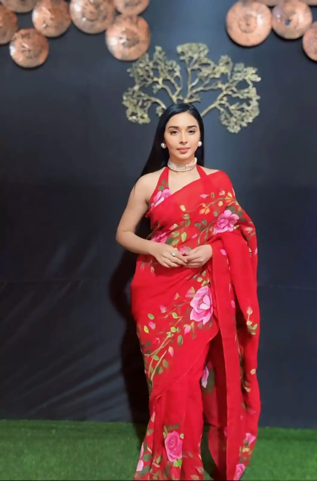 SC 278 Red Color Pure Soft Georgette Silk Design All Over Saree , Party Wear, Events, Festivals Expected Delivery 4-6 Working Days 1599/- | Designer Sarees, Sarees, Bollywood Sarees, Creative Sarees, Embroidered Sarees, Ethnic Saree, Modern Digital sarees, Party Wear Sarees