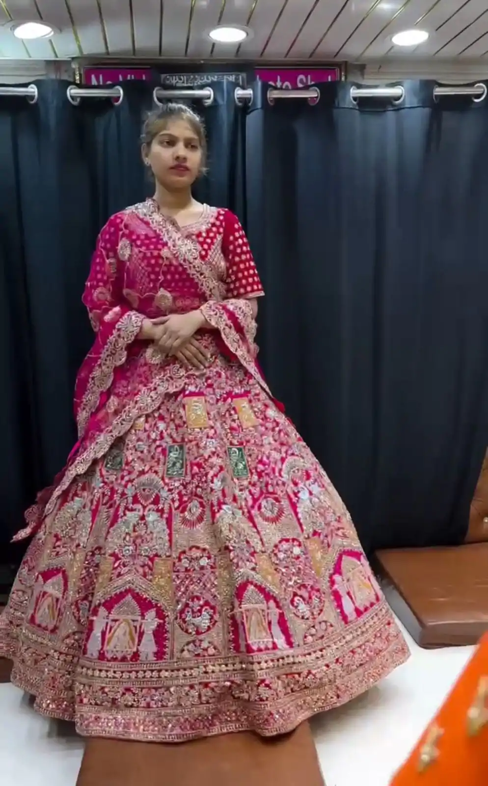 BD 1611 Pink Color Malai Satin Silk Embroidered Lehenga Choli Casual, Wedding, Festive, Events Expected Delivery 4-6 Working Days @3499/- | Lehenga, Bollywood Lehenga, Creative Lehenga, Designer Lehenga, Embroidered Lehenga, Party Wear Lehenga