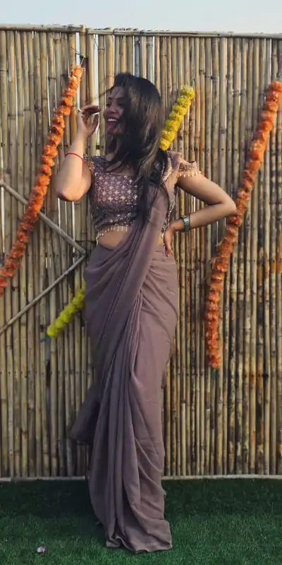 RANGILA Grey Color Faux Georgette Sequence Embroidery Saree Casual, Party Wear, Wedding, Events, Etc. Expected Delivery 4-6 Working Days 1899/- | Designer Sarees, Sarees, Bollywood Sarees, Creative Sarees, Embroidered Sarees, Ethnic Saree, Modern Digital sarees, Party Wear Sarees