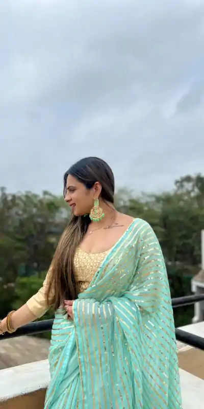 JR 582 Aquamarine Color Georgette Embroidery Sequence Saree Casual, Wedding, Festive, Events Expected Delivery  4-6 Working Days @1649/- | Designer Sarees, Sarees, Bollywood Sarees, Creative Sarees, Embroidered Sarees, Ethnic Saree, Modern Digital sarees, Party Wear Sarees