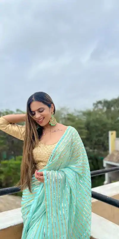 JR 582 Aquamarine Color Georgette Embroidery Sequence Saree Casual, Wedding, Festive, Events Expected Delivery  4-6 Working Days @1649/- | Designer Sarees, Sarees, Bollywood Sarees, Creative Sarees, Embroidered Sarees, Ethnic Saree, Modern Digital sarees, Party Wear Sarees