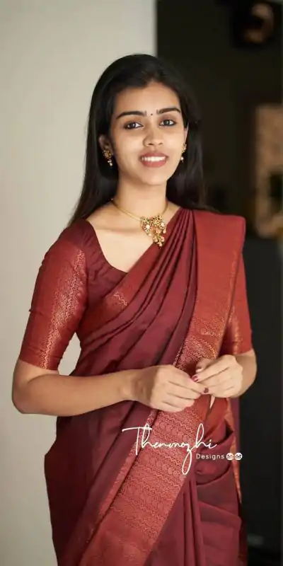 KP 3092 Maroon Color Soft Lichi Silk Jacquard On All Over Saree Casual, Party Wear, Wedding, Events Etc. Expected Delivery 4-6 Working Days @1399/- | Designer Sarees, Sarees, Bollywood Sarees, Creative Sarees, Embroidered Sarees, Ethnic Saree, Modern Digital sarees, Party Wear Sarees