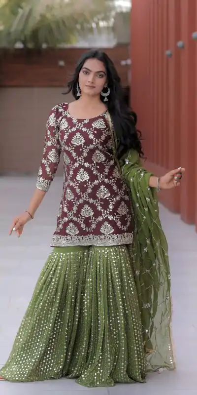 NF 1144 Maroon Color Georgette Embroidery Sequence Salwar Suit Casual, Wedding, Party, Festive, Events . Expected Delivery 4-6 Working Days @2149 | Salwar suit, Casual Suits, Creative suits, Designer Suits, Palazzo Suits, Party Wear Suits, Patiala Suits, Straight Suits