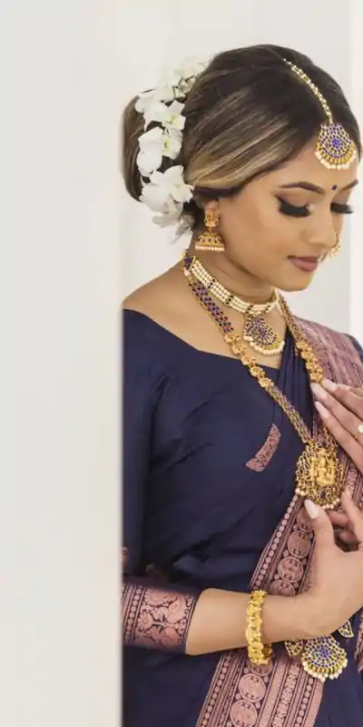 KP 4003 Navy Blue Color Soft Lichi Silk Jacquard On All Over Saree Casual, Party Wear, Wedding, Events Etc. Expected Delivery 4-6 Working Days @1349/- | Designer Sarees, Sarees, Bollywood Sarees, Creative Sarees, Embroidered Sarees, Ethnic Saree, Modern Digital sarees, Party Wear Sarees