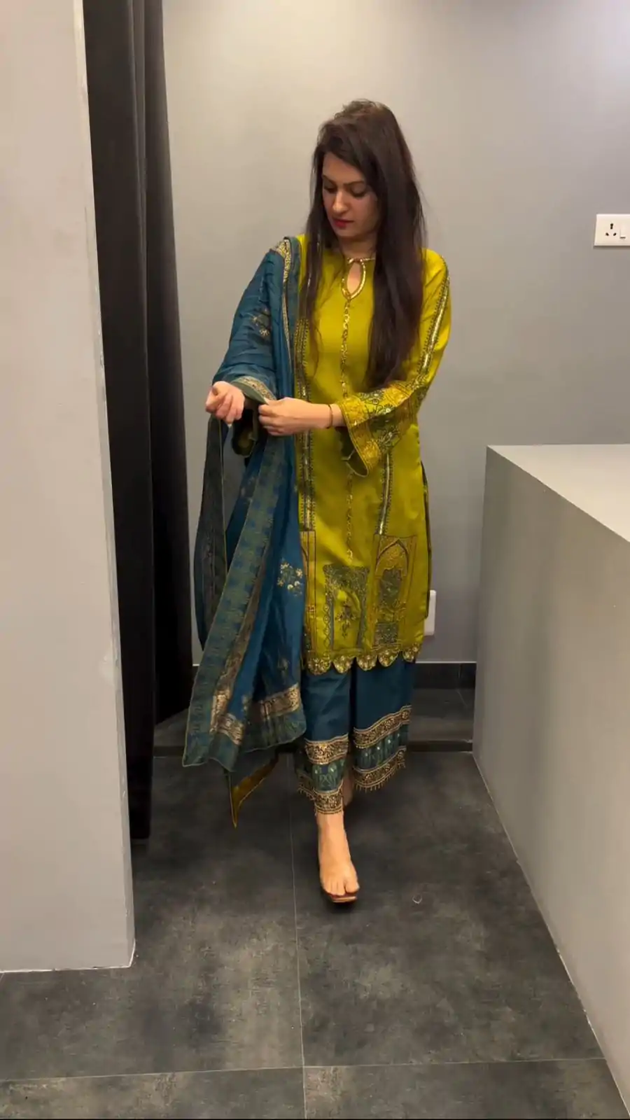 BE 256 Yellow Color Roman Silk Sequence Embroidery Salwar Suit Wedding, Party, Festive events, etc.  Expected Delivery  4-6 Working Days @2449/- | Salwar suit, Casual Suits, Creative suits, Designer Suits, Palazzo Suits, Party Wear Suits, Patiala Suits, Straight Suits