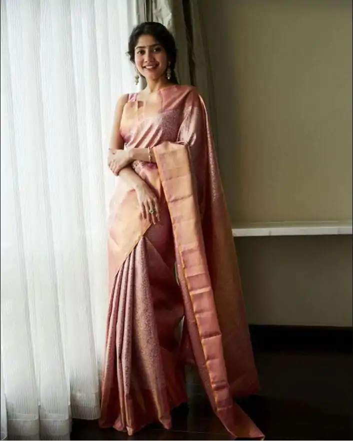 KP 4048 Peach Color Soft Lichi Silk Jacquard On All Over Saree Casual, Party Wear, Wedding, Events Etc. Expected Delivery 4-6 Working Days @1449/- | Designer Sarees, Sarees, Bollywood Sarees, Creative Sarees, Embroidered Sarees, Ethnic Saree, Modern Digital sarees, Party Wear Sarees