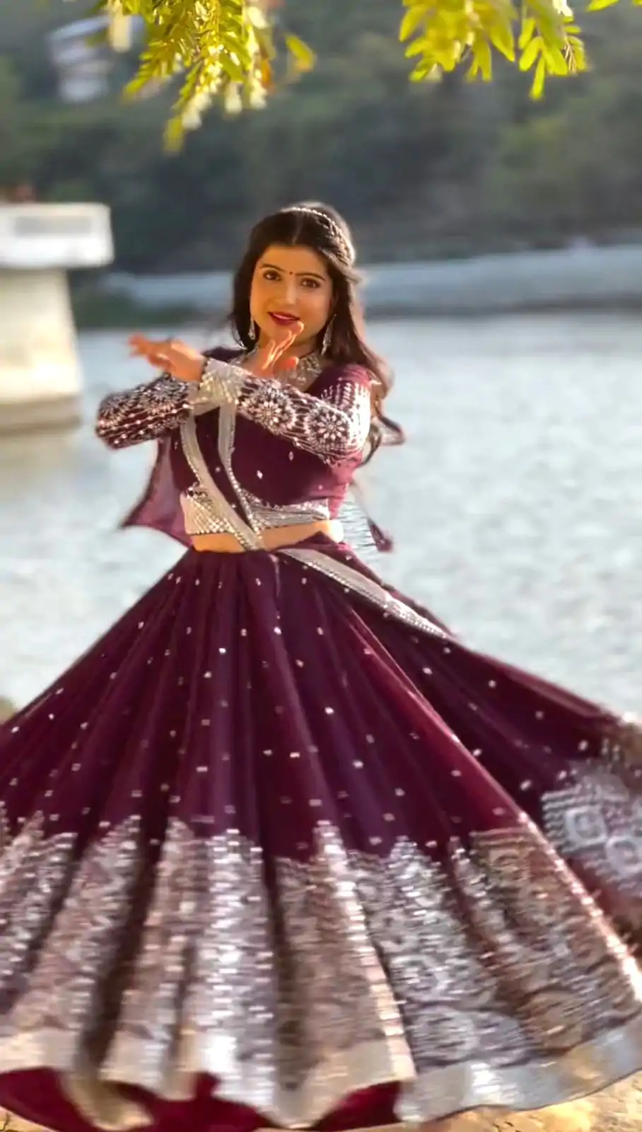 Ram 012 Maroon Color Georgette Sequence Thread Lehenga Choli Casual, Wedding, Festive, Events Expected Delivery 4-6 Working Days @2649/- | Lehenga, Bollywood Lehenga, Creative Lehenga, Designer Lehenga, Embroidered Lehenga, Party Wear Lehenga
